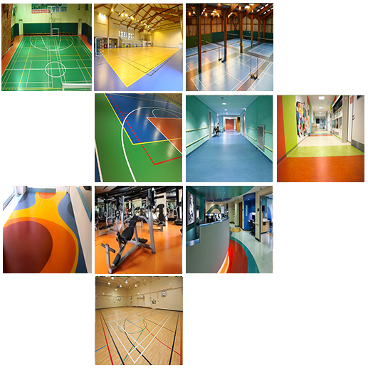 spor salonu pvc zemin kaplamaları